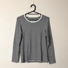無印良品　ボーダーTシャツ