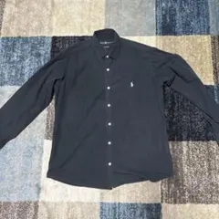 Ralph Lauren ダークブルー 長袖シャツ M 希少カラー
