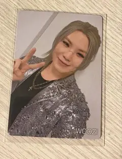 WOOZI ウジ　トレカ　w会員 seventeen