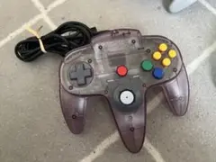 NINTENDO64 クリアパープル コントローラー