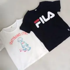 FILA TシャツとスケートボードTシャツセット