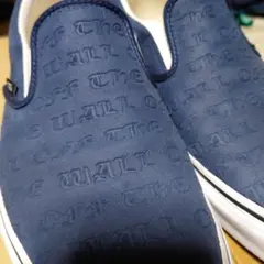 vans スリッポン　紺　28cm