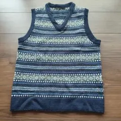 チャオパニック　 Vネック ニットベスト