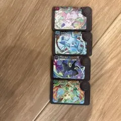 ポケモンフレンダ 星5 イーブイ進化系 4枚セット