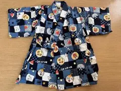 アンパンマン 甚平 95cm 紺色