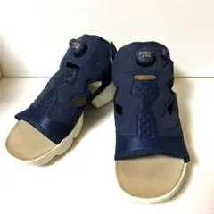 リーボック　ポンプフューリーサンダル　25cm ネイビー