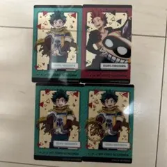 僕のヒーローアカデミア クリアイラストカード 4枚セット