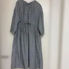 1度着用美品 モラビト 麻100% チュニックシャツ 38 - メルカリ
