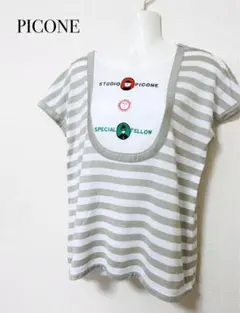 ピッコーネ Tシャツ 半袖シャツ レディース38★刺しゅうのサムネイル