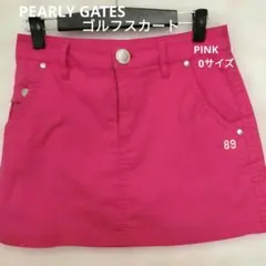 パーリーゲイツ　ゴルフピンク スカート EAST1989