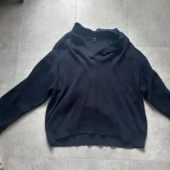 UNIQLO スムースコットンリラックスポロセーター