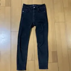 ZARA ダークグレー スキニーデニム EUR36