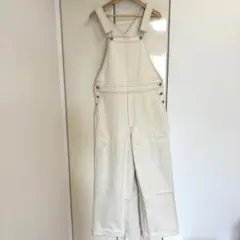 OPAQUE.CLIP オーバーオール サロペット アイボリー M ワイドのサムネイル
