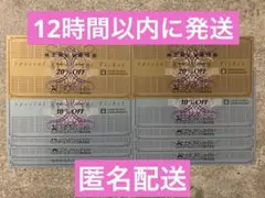 ゼビオ 株主優待券 20%割引券2枚・10%割引券8枚