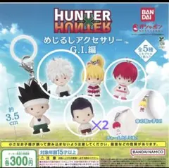 HUNTER×HUNTERめじるしアクセサリー G.I.編 全5種 コンプ - メルカリ