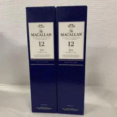 MACALLANマッカラン12年ダブルカスク700ml 箱付2本セット