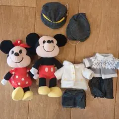 ミッキー&ミニー ぬいぐるみセット
