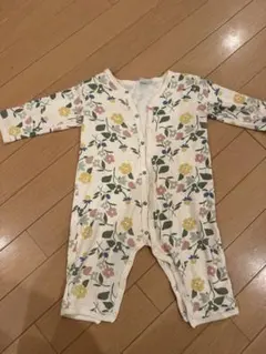 PETIT BATEAU 花柄ロンパース 12m