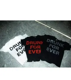 アイムホリックパーカー DRUNK FOR EVER Tシャツ 黒 - メルカリ