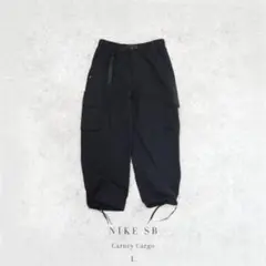 NIKE SB Carney Cargo ナイロンカーゴパンツ L ブラック