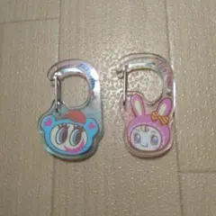 ゼッテリア　オリジナルアクリルカラビナ2種セット　ナカムラくん&ベリエちゃんのサムネイル