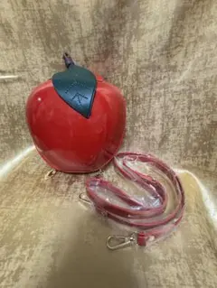 【新品未使用】ですがC品につき格安 りんごショルダーバッグ　①