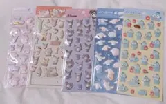 ダイソー ぷくっとシール サンリオキャラクターズ　５種セット