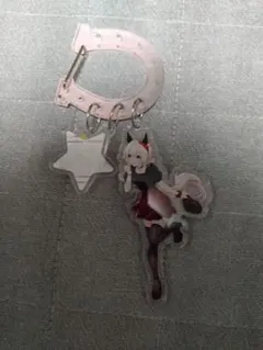 ウマ娘 ららぽーと カレンチャン カラビナ付きアクリルキーホルダー