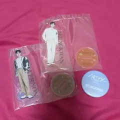 SEVENTEEN 缶バッジ グッズ アクスタ まとめ売り SEVENTEEN セブチ 缶バッチ アクスタ - メルカリ