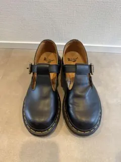 Dr. Martens Tストラップ シューズ 黒のサムネイル