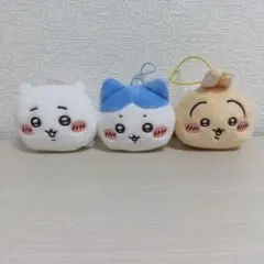 ちいかわ ハチワレ うさぎ マスコット 3点セットのサムネイル