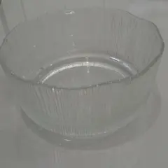 HOYA 盛器　ガラス鉢　クリスタル食器☆大皿　ボウル　大きな器☆ガラス食器