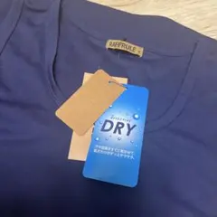 RAFFRULE DRY タンクトップ ネイビー 吸汗速乾加工