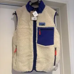 完売/新品/25FW/パタゴニア/キッズレトロXベスト/X L/14/旧タグ/