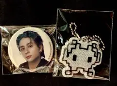 INI 西洸人 XQUAREキーホルダー ミニ缶バッジカプセルトイ ガチャ