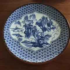 大皿　昭和レトロ　30cm以上