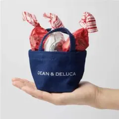 《完売》DEAN&DELUCA ホリデーミニトート　ラピスブルー