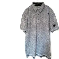 le coq sportif 幾何学模様ポロシャツ LL