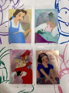 Disney Characters ウエハース2カード セット プリンセス