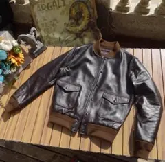 【極上の柔らかさ】ニュージーランド産シープスキン A-1 フライトジャケット