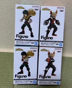【新品未開封】僕のヒーローアカデミア Figuno フィギュア 4体セット