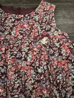 Tartine et Chocolat 花柄ワンピース 120