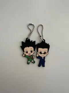 HUNTER×HUNTER カプセルラバーマスコット ゴン レオリオのサムネイル