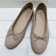 MARGARET HOWELL idea 【23.0】 レザー フラットシューズ