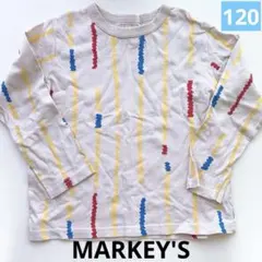 マーキーズ　MARKEY'S HOGAN 長袖 カットソー 120 ロンT