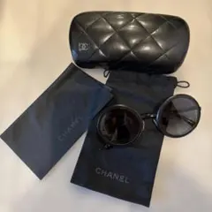 ✴︎お盆SALE✴︎CHANEL カメリア サングラス ブラック - メルカリ