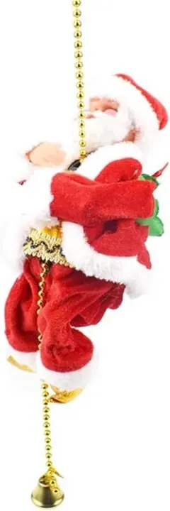 電気サンタクロース サンタクロース 動く 人形 クリスマス サンタ 置物 音楽付のサムネイル