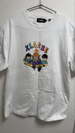 XLARGE ホワイト Tシャツ 魔女 イラスト