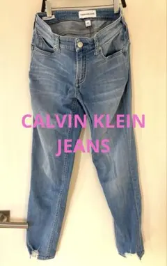 CALVIN KLEIN JEANS W28 ライトブルーデニム