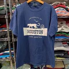 USA古着 ヒューストン大学 カレッジプリントＴシャツのサムネイル